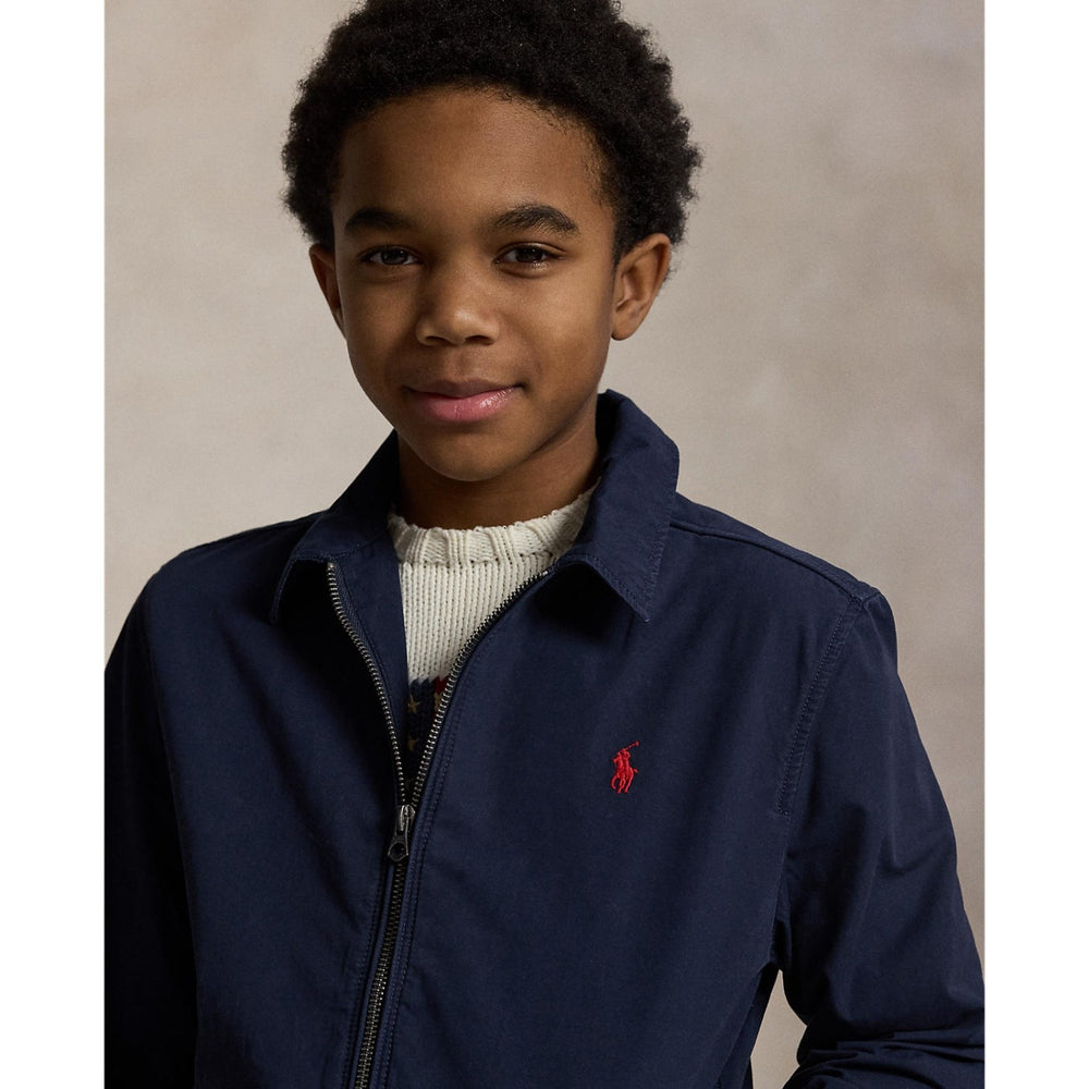 Køb Polo Ralph Lauren Newport Navy Boy Windbreaker