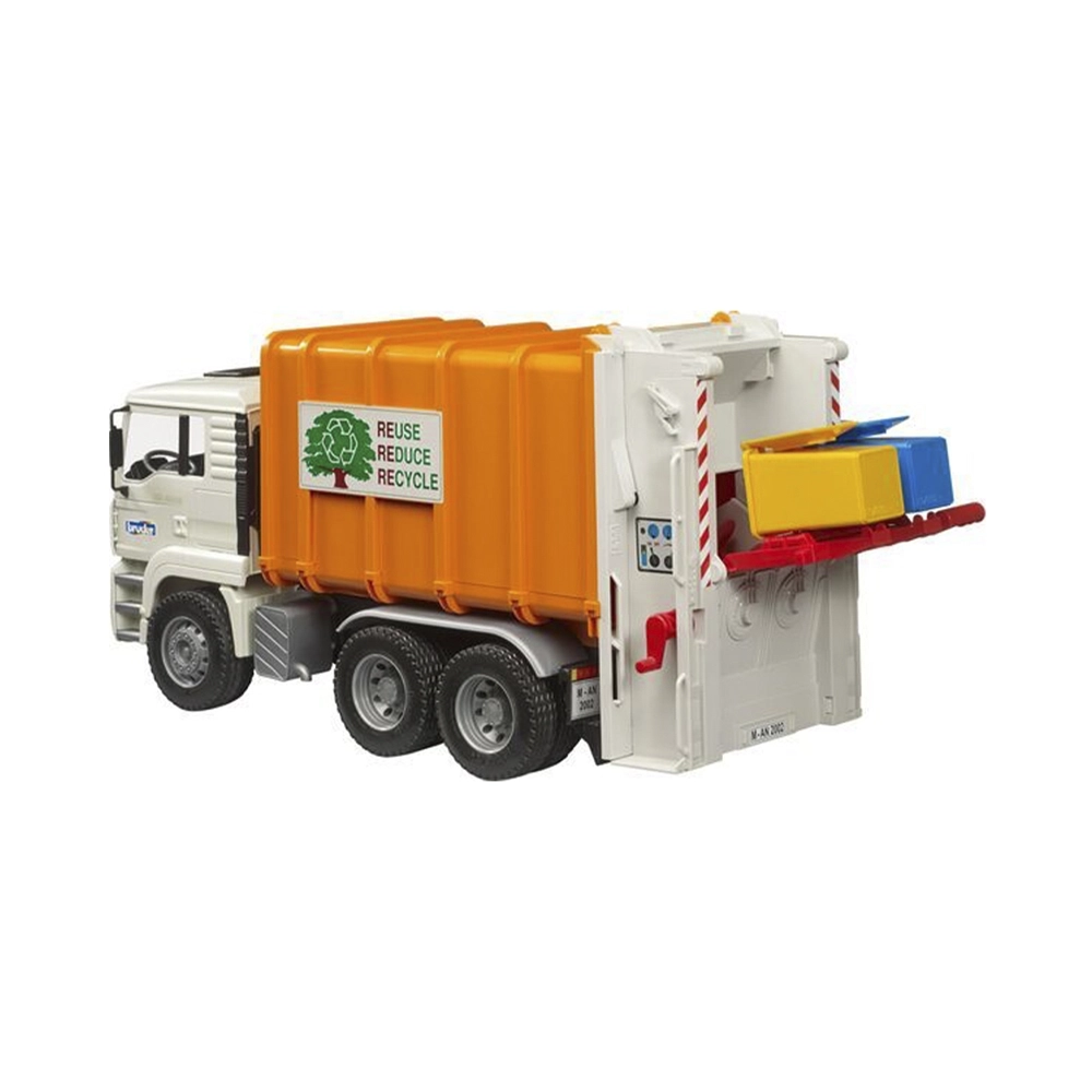 Bruder MAN Hecklader Müll-LKW