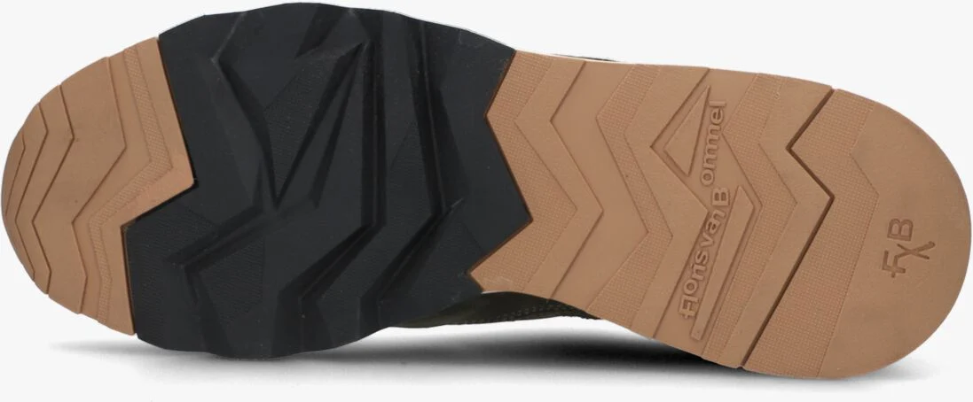 FLORIS VAN BOMMEL groene floris van bommel lage sneakers sfm-10136