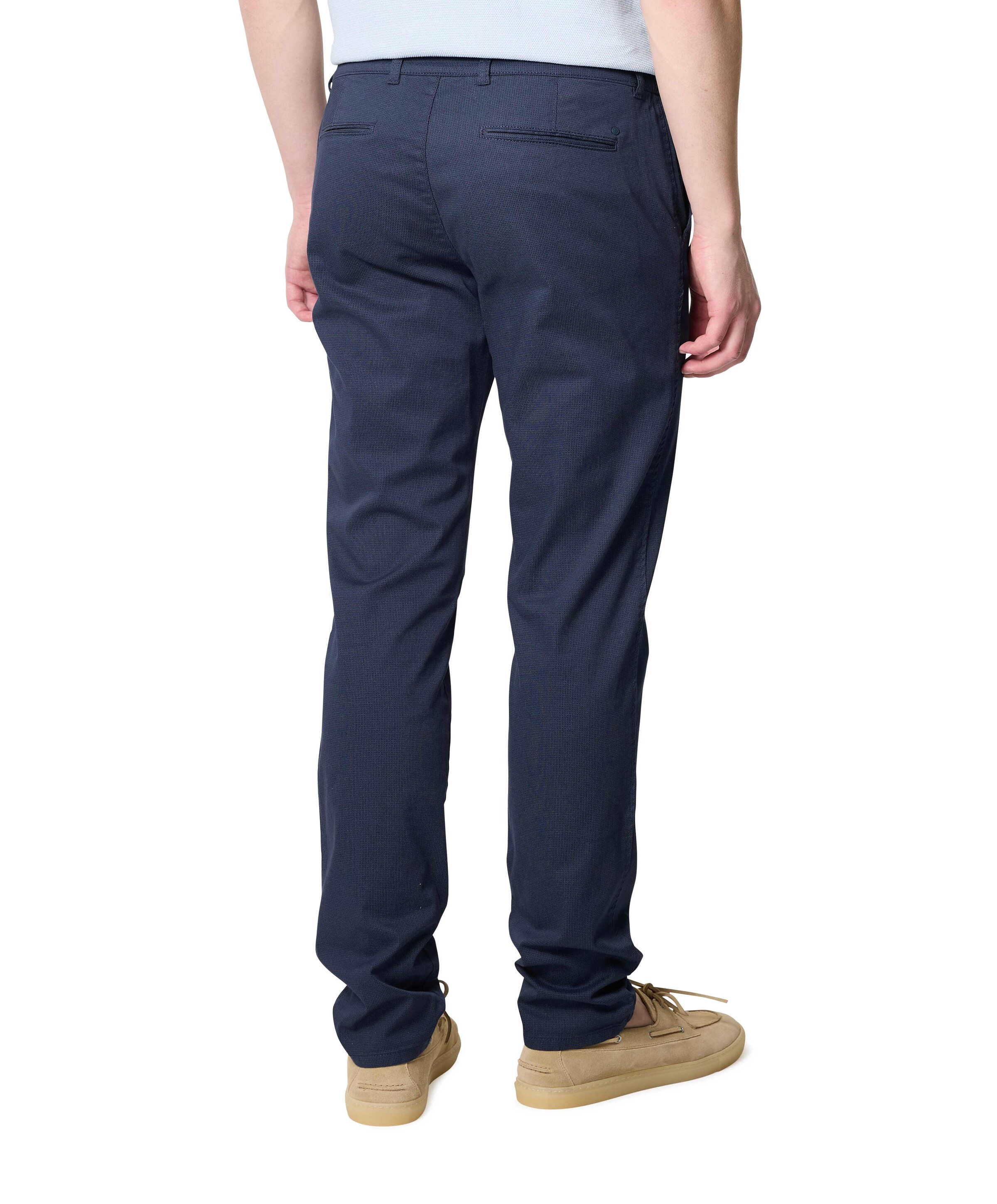 North.84 Elegance Chino Collection heren pantalon blauw