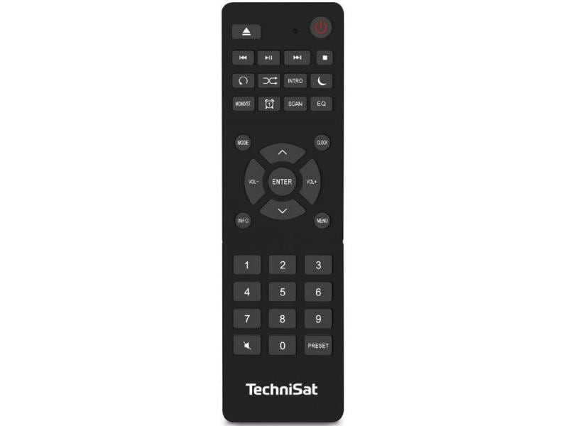 Technisat DAB  Radio DigitRadio 370 CD BT Schwarz DAB /UKW-Stereoradio mit CD-Player und Bluetooth-Audiostreaming