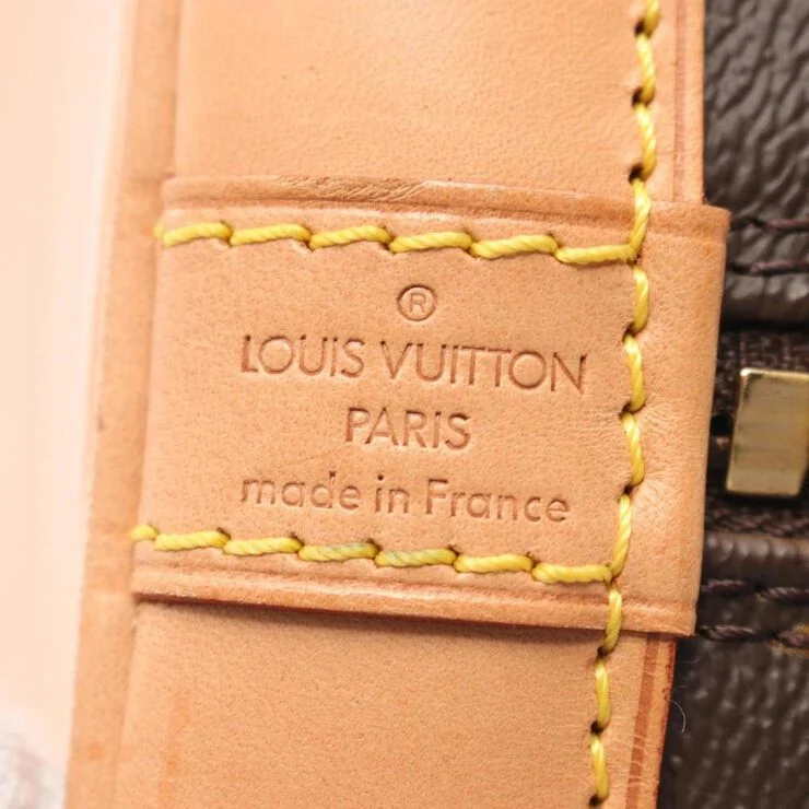 Louis Vuitton Vintage Louis Vuitton Alma Brown