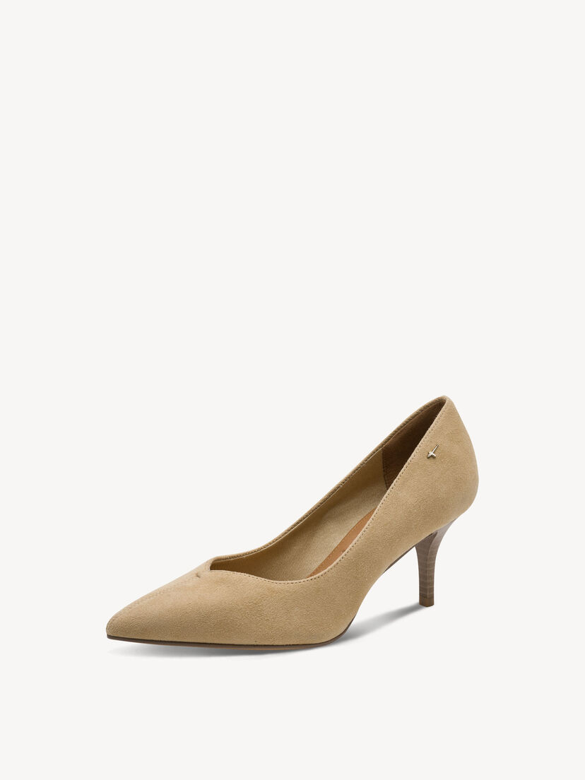 Leren Pumps - bruin