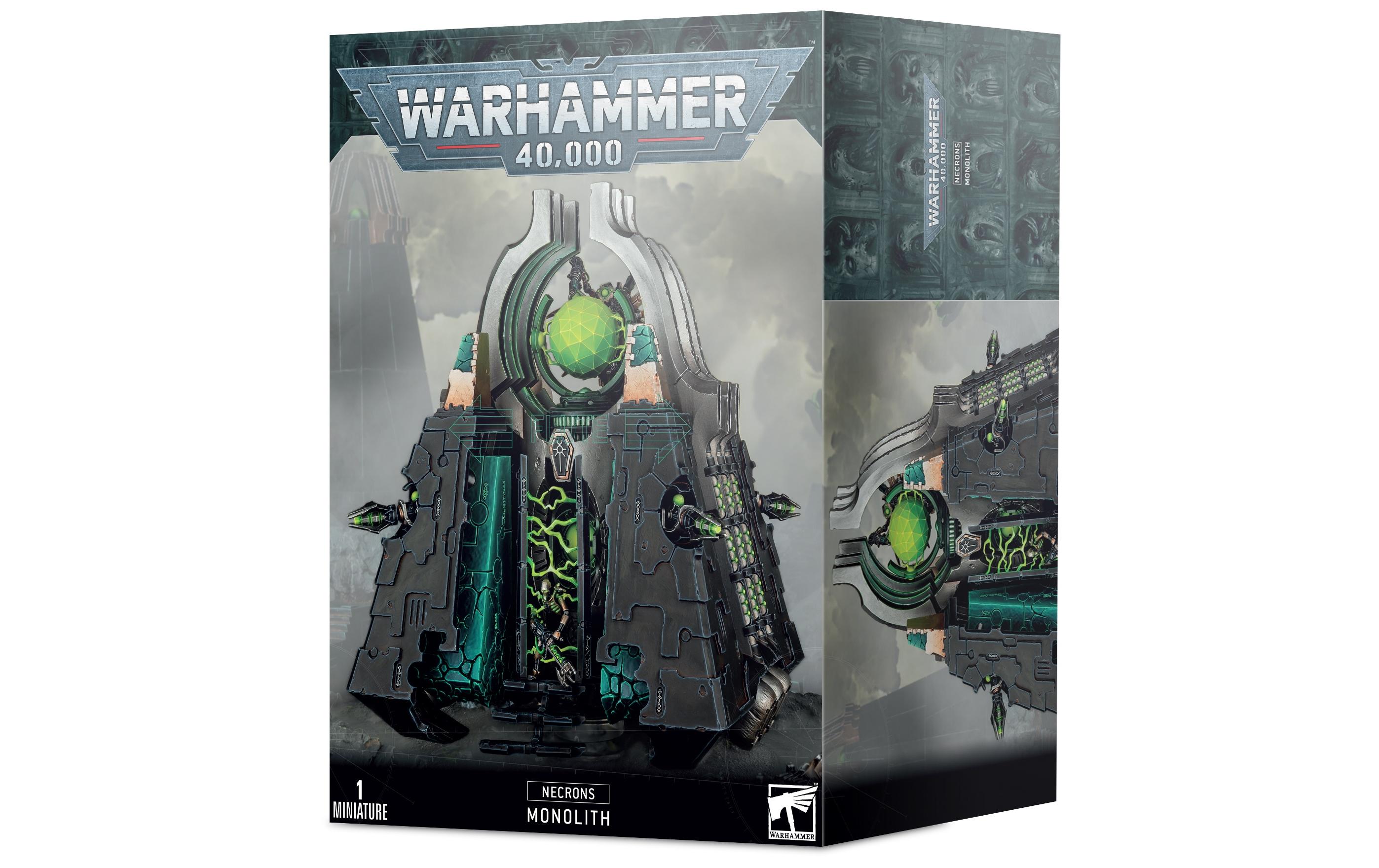 Figur Warhammer 40.000 Necrons Monolith<br>Warhammer 40K Bausatz