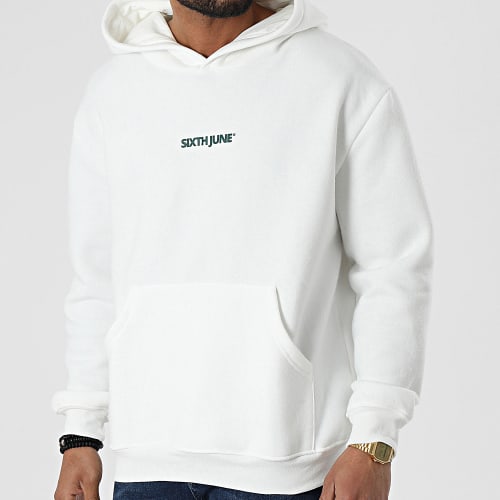 Sweat Capuche M22715VSW Blanc