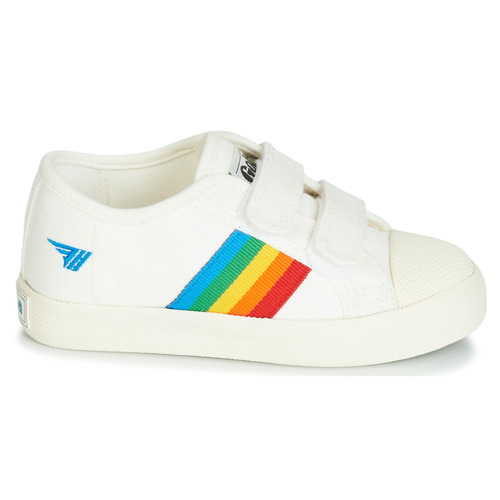 Gola - COASTER RAINBOW VELCRO - Blanc