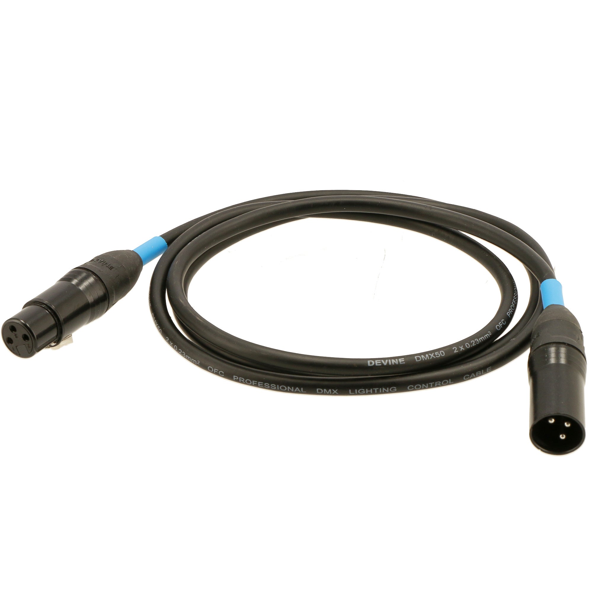 Devine DMX50/1.5 DMX-kabel 3-pins XLR 1.5 meter
