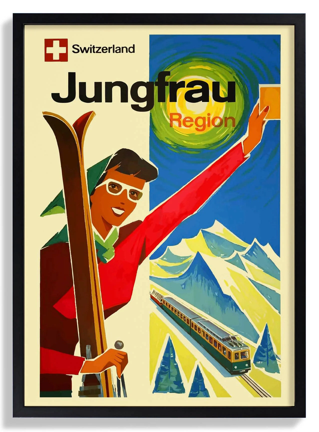 Schweiz Skifahren