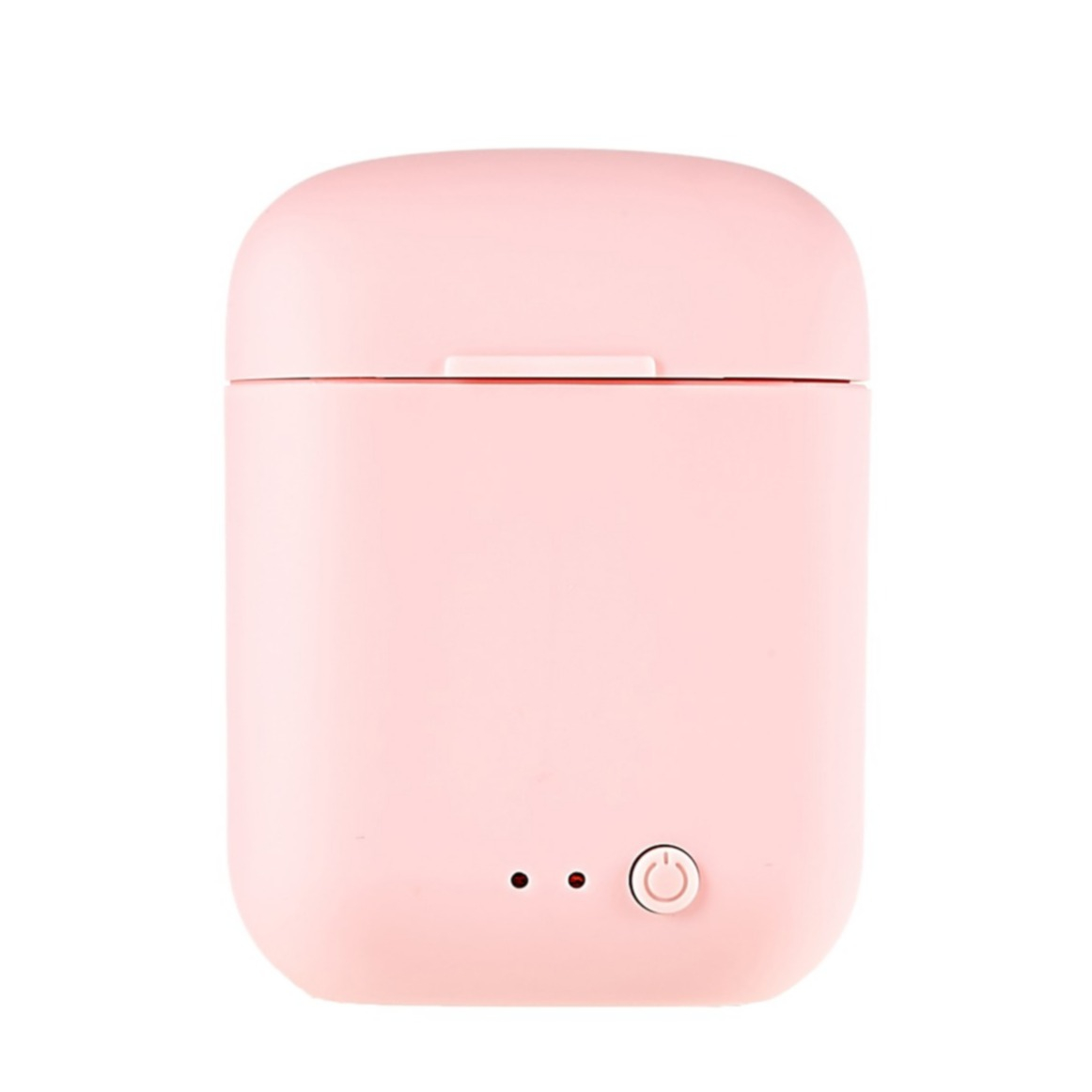 Kabellose TWS Bluetooth 5.0 In-Ear Kopfhörer True Wireless Headset mit Ladecase (300mAh) - Rosa