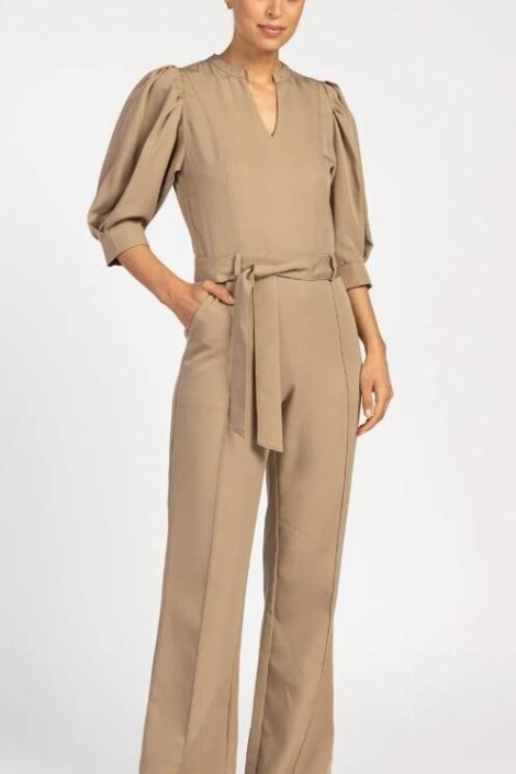Aaiko taupe dames jumpsuit