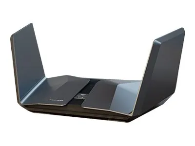 NETGEAR Nighthawk RAXE500 - Trådløs router 4-port switch - 1GbE, 2.5GbE - Wi-Fi 6E - Multi-Band
