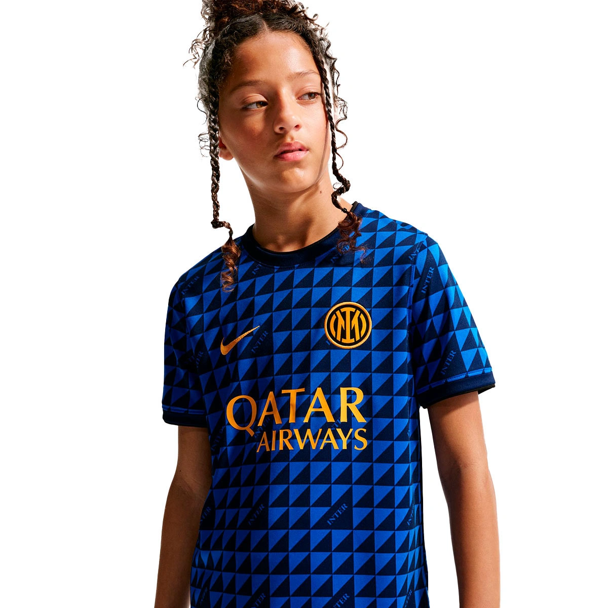 T-Shirt Nike Inter de Milão Pre-Match 2026-2027 Criança