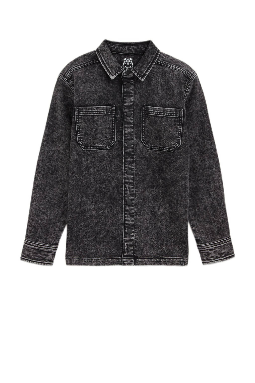 WE Fashion overhemd black uni