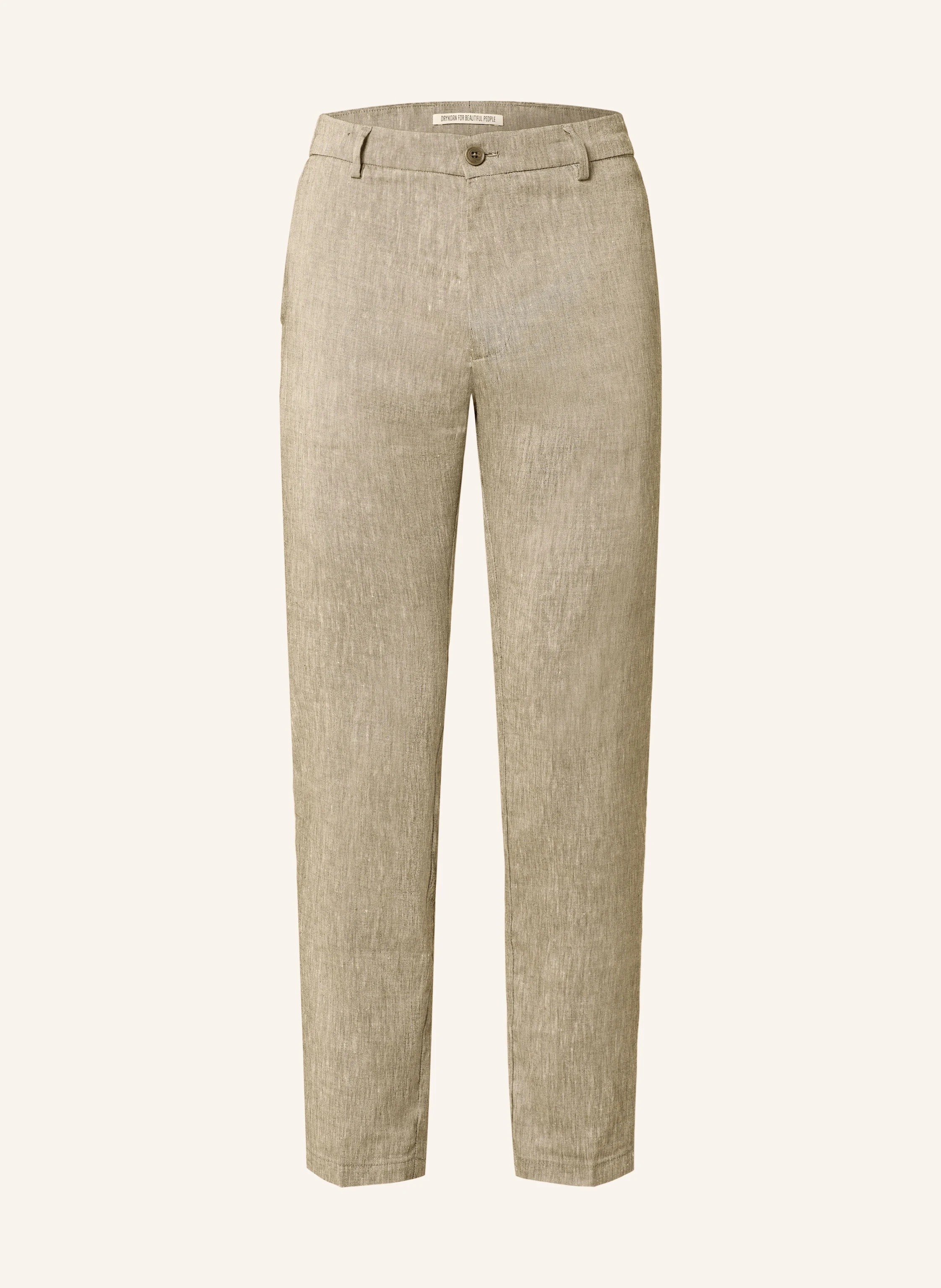 DRYKORN Anzughose AJEND Extra Slim Fit mit Leinen
