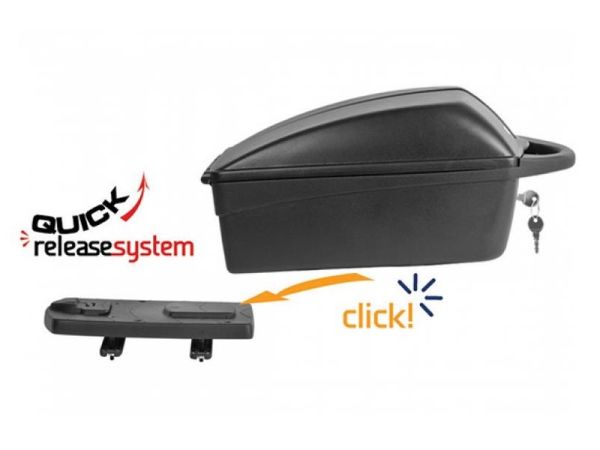 Polisport Quick Release Bagageboks, 11L