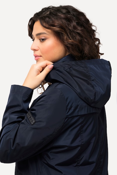 HYPRAR Funktionsjacke, Stehkragen, Kapuze, 2-Wege-Zipper