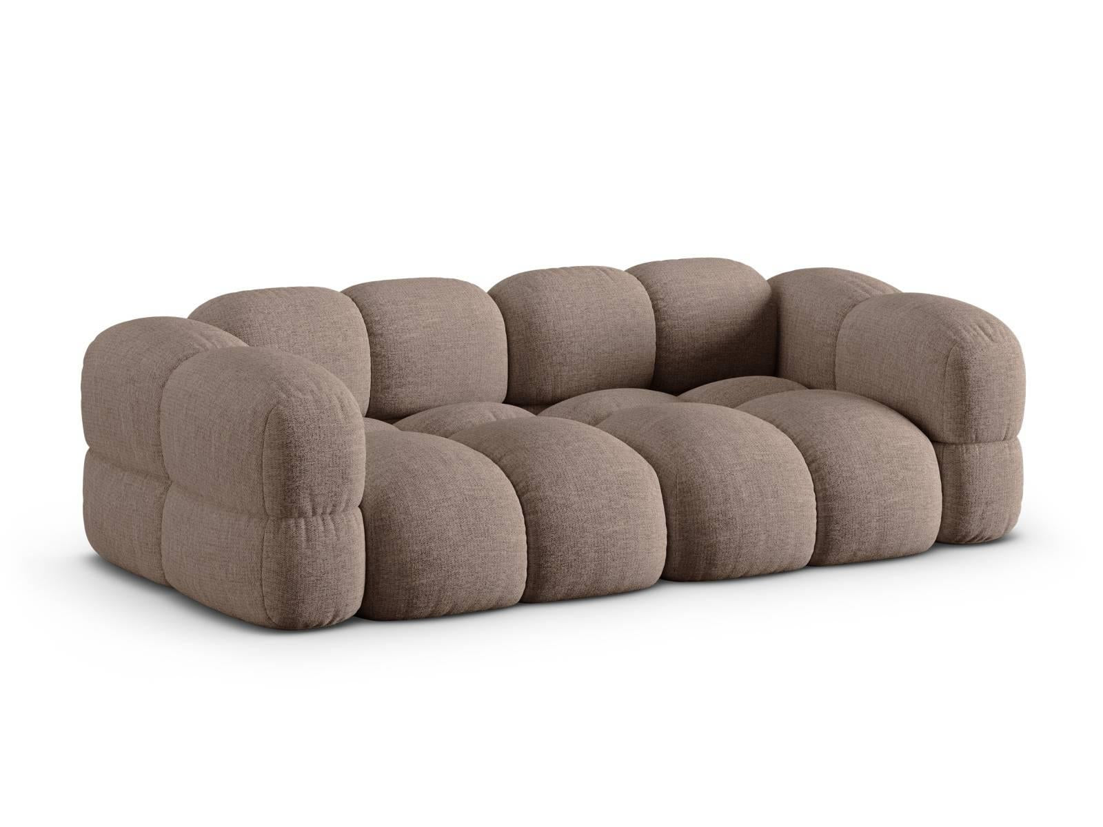 Cosmopolitan Design Loretto 3-zitsbank - Cappuccino