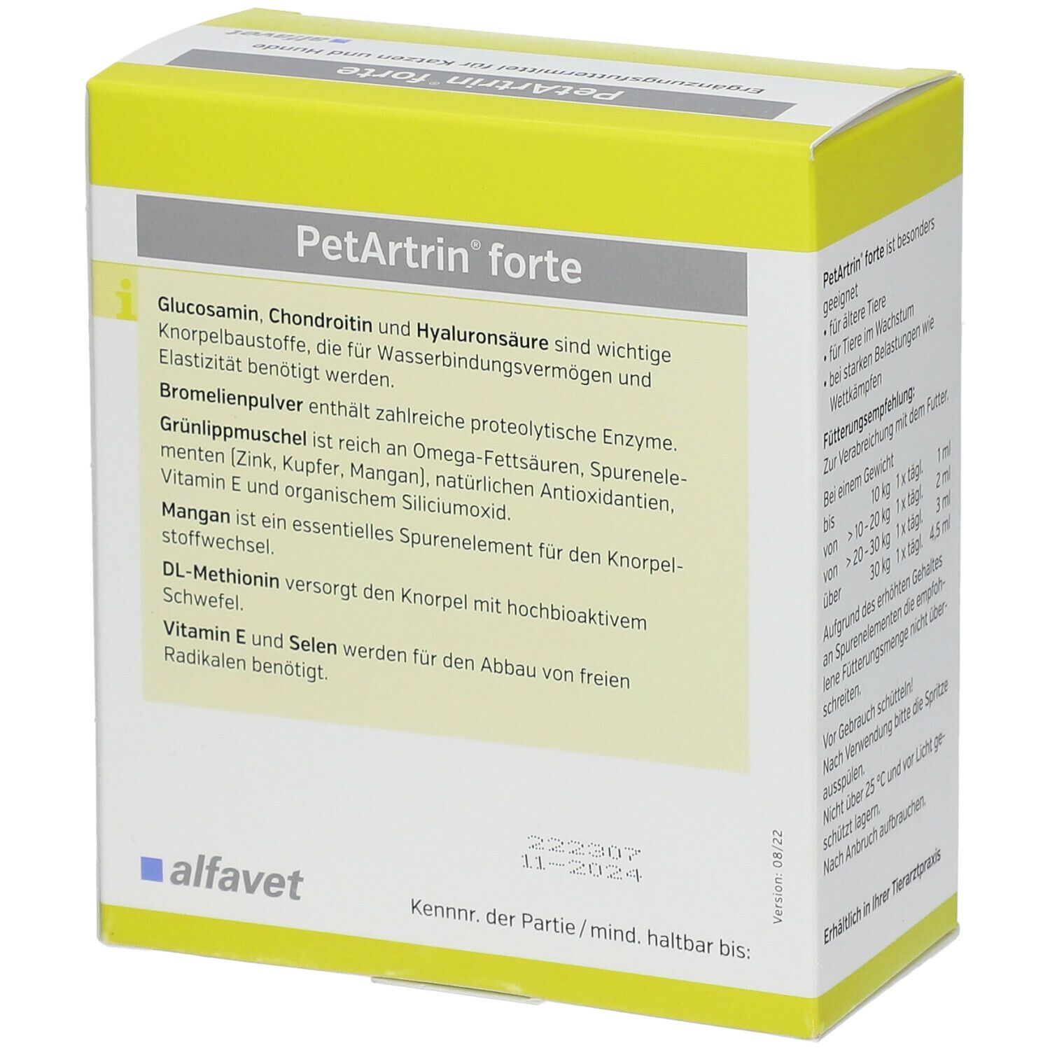PetArtrin® forte für Hunde