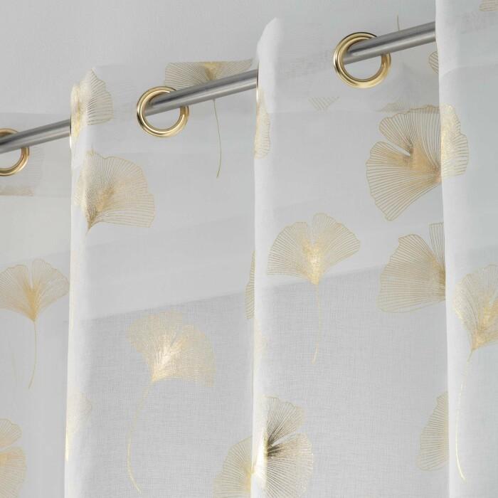 PANNEAU OEILLETS 140X240CM METALLISE GINK OR