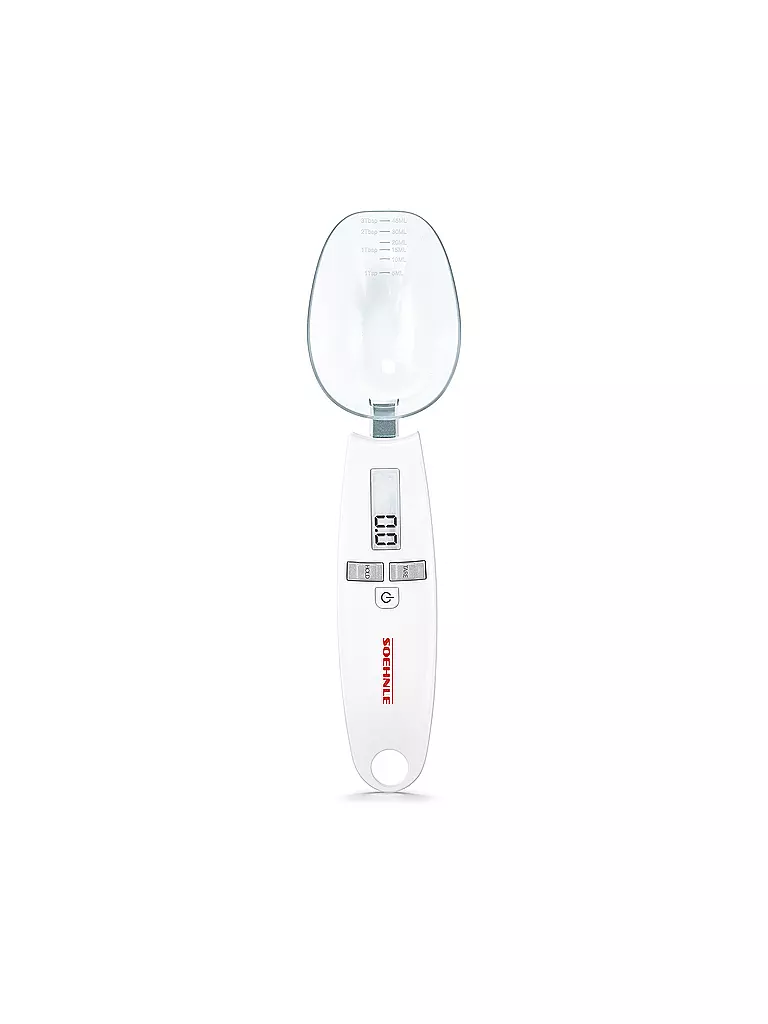 SÖHNLE Digitale Küchenwaage - Löffelwaage COOKING STAR 500g Weiss weiss