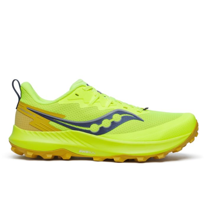Saucony Herre Trailsko Peregrine 14 Gul