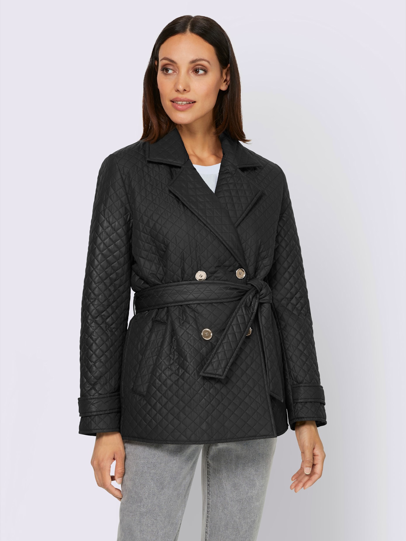 Doudoune piquage losange fantaisie
