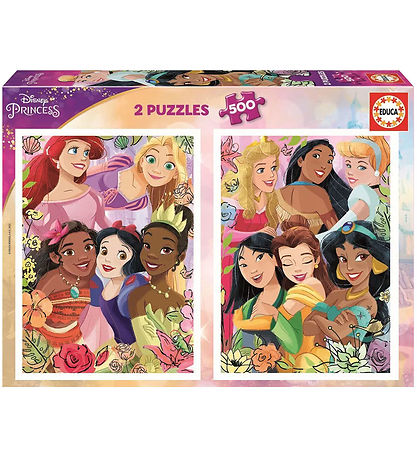 Educa Puzzlespiel - 2x500 Teile - Disney Princess