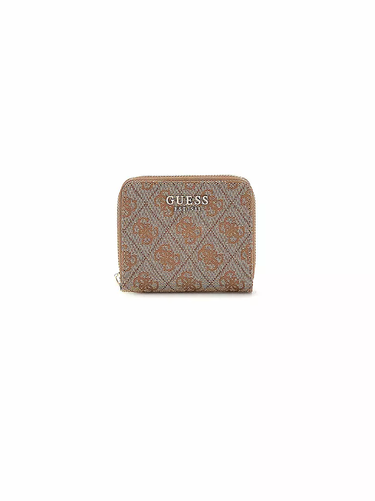 GUESS Geldbörse LAUREL Small beige