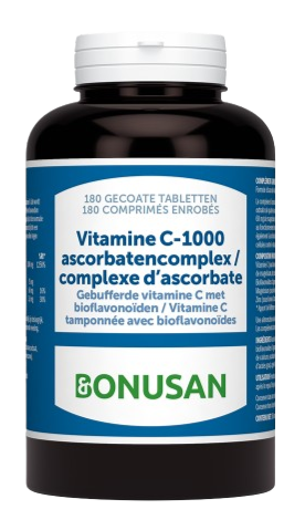 Bonusan Vit C1000 Ascorbatencomplex180 tabletten