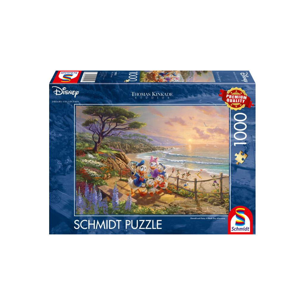 Puzzle - Donald et Daisy Une Après-Midi de Canard - 1000 Pièces