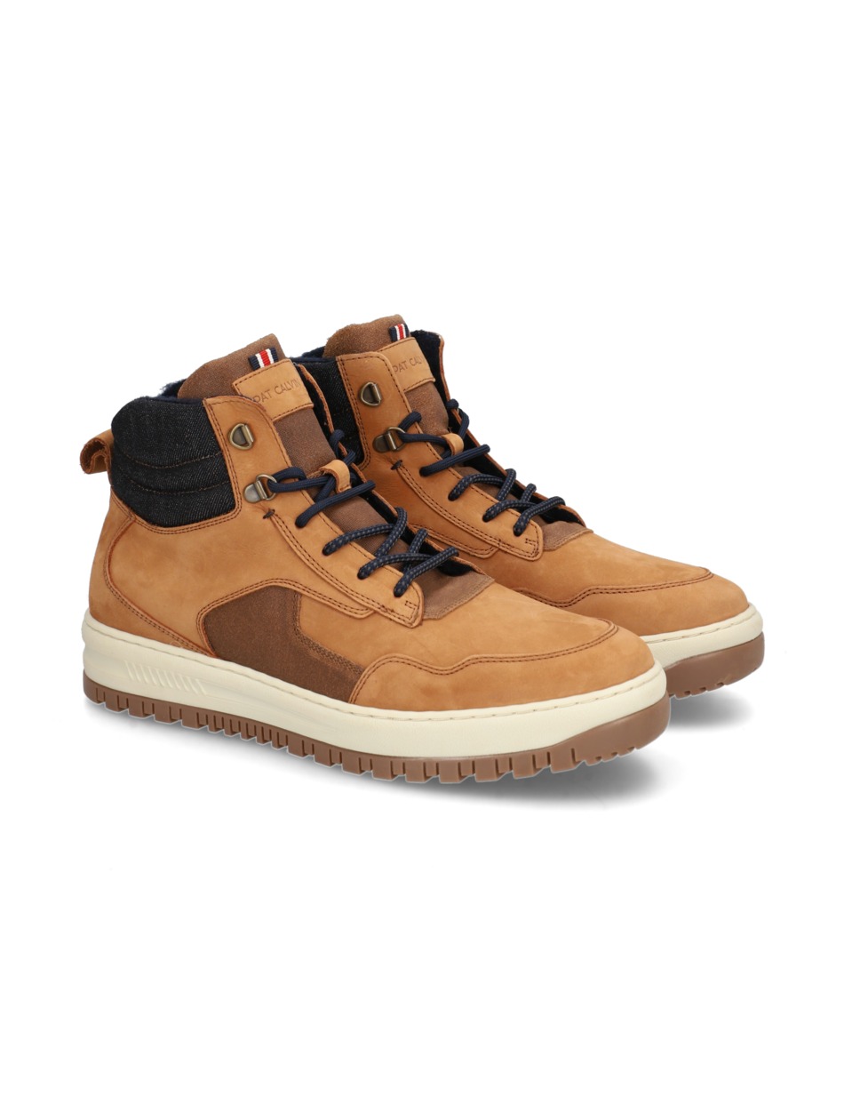 Nubukleder Sneaker Mid Cut