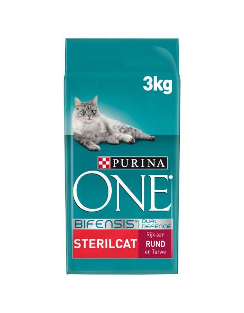 Purina One Sterilcat - Kattenvoer - Rund Granen 3 kg