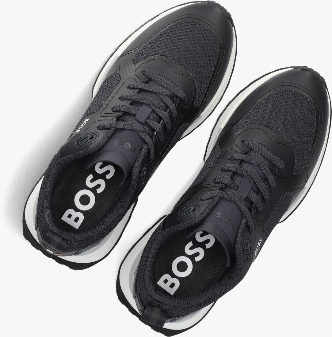 blauwe boss lage sneakers jonah runn