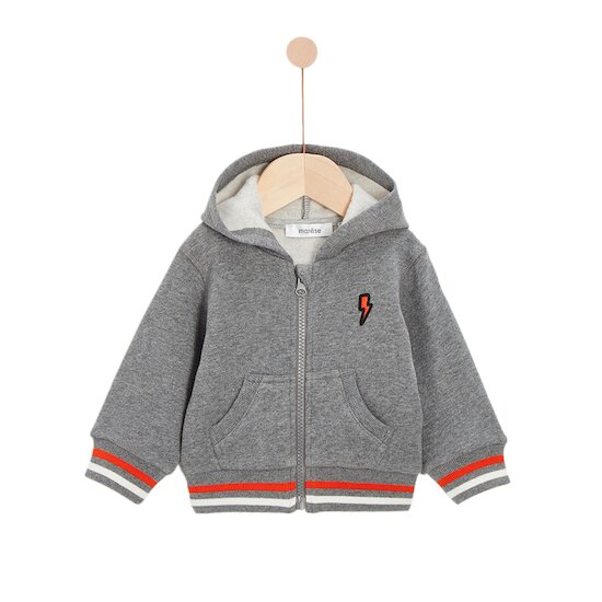 Pop mood Veste + Jogging   gris stone dust        de               Marèse