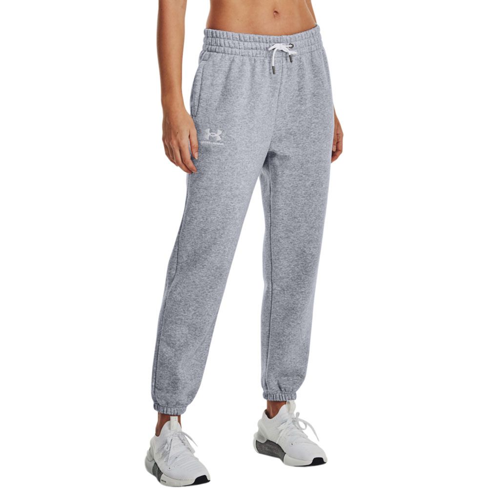 Under Armour ESSENTIAL - Jogging Femme gris
