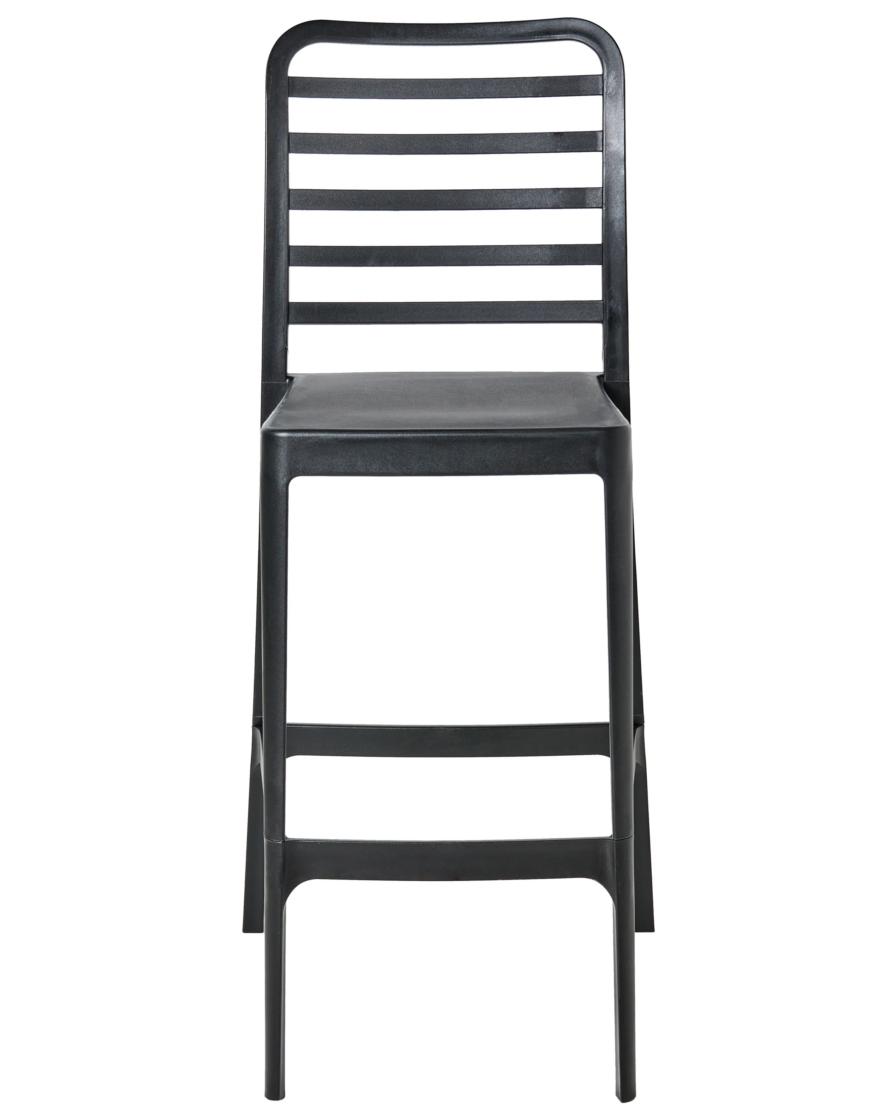 Set van 4 barstoelen SECEDA Synthetisch materiaal 2 in 1 Zwart