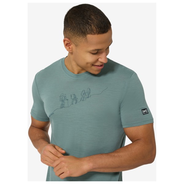 super.natural - Hiking Tee Exclusive - Haut en mérinos
