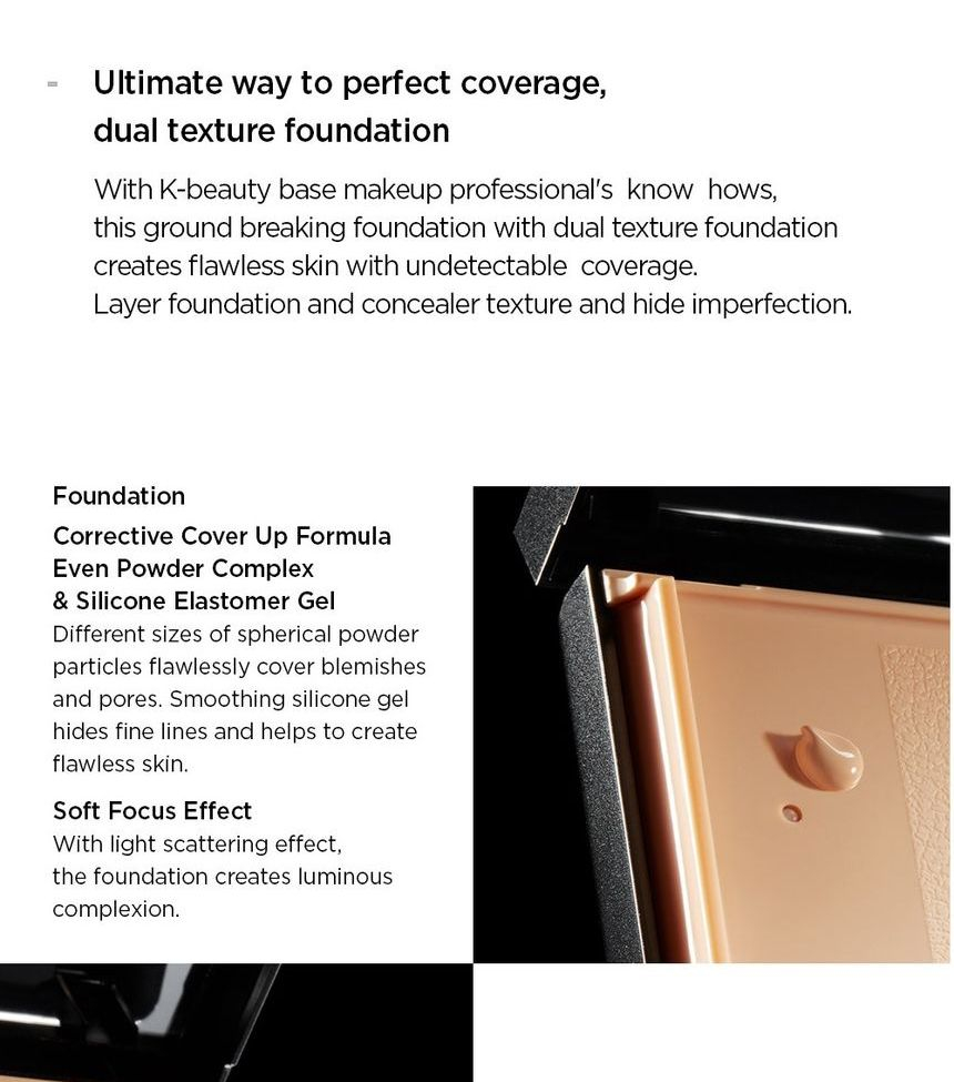 JUNG SAEM MOOL - Essential Star-Cealer Foundation - 6 kleuren