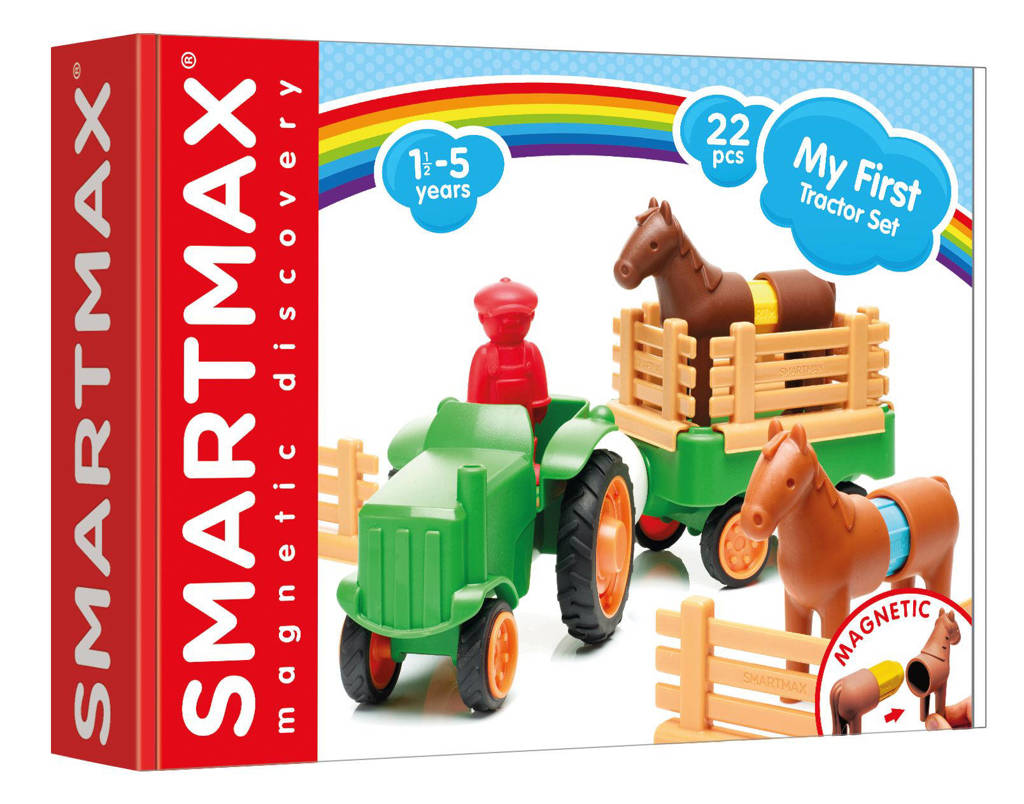 Erg leukMy First Tractor Set magnetisch speelgoed