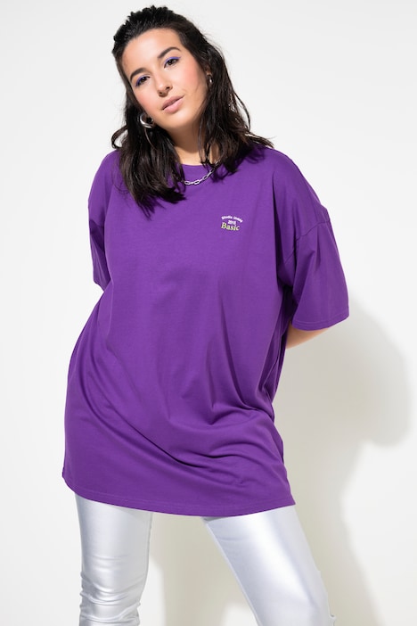 T-Shirt, oversized, Rücken Print