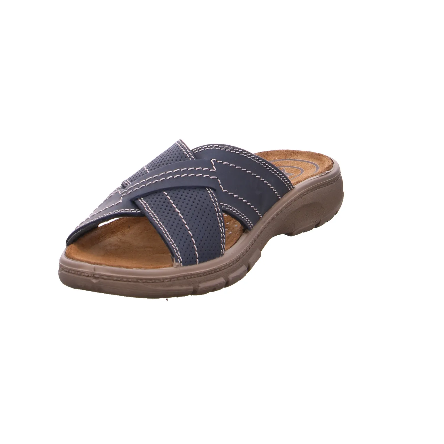 IMAC Offene Schuhe Blau Leder