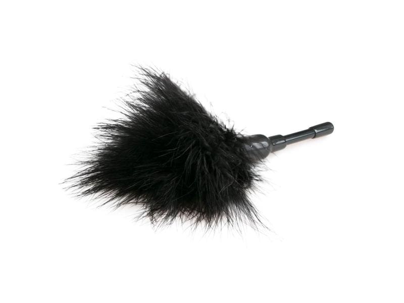 Easytoys Fetish Collection Tickler schwarz Feder-Kitzler für erotische Spiele