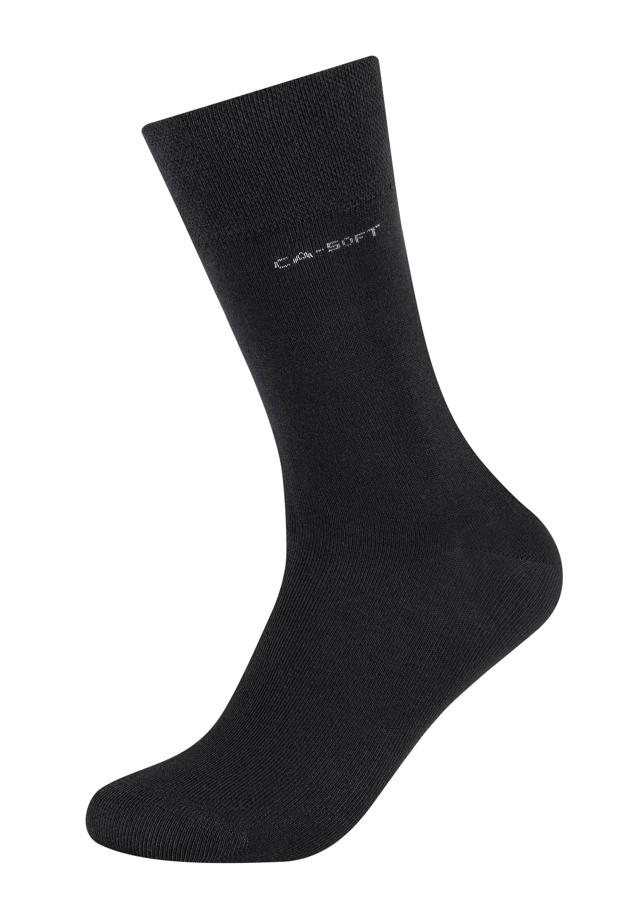 Camano Socken »ca-soft« 4 Paar, 4 Paar tlg. mit verstärktem Fersen- und Zehenbereich