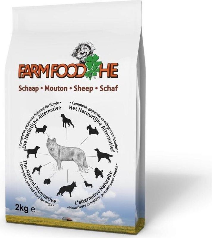 Farm Food HE - Schaap - Hondenvoer - Natuurlijk - Geperst