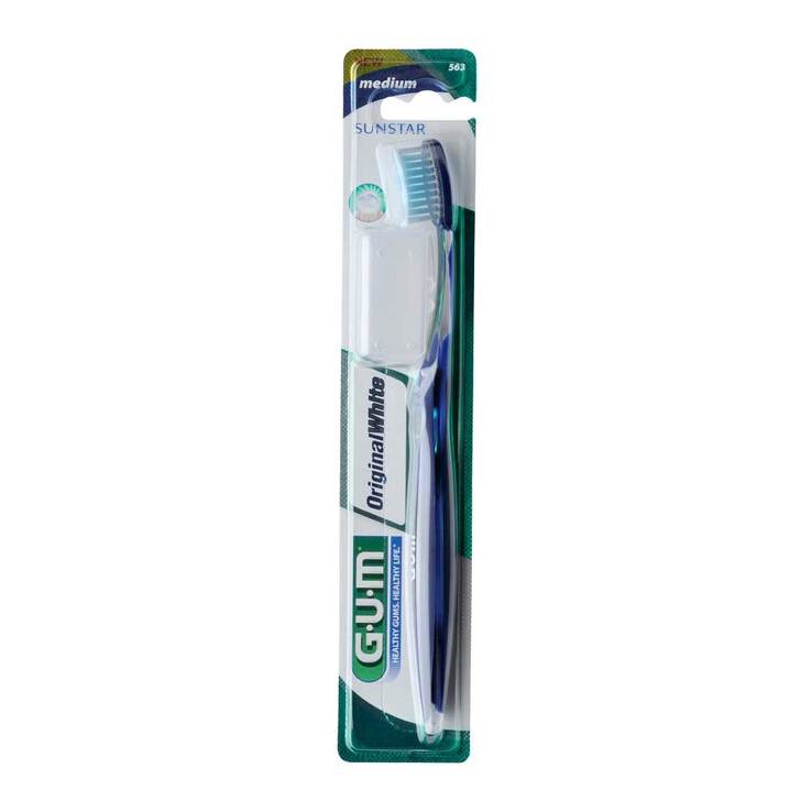 GUM Original White Zahnbürste medium, 1 St