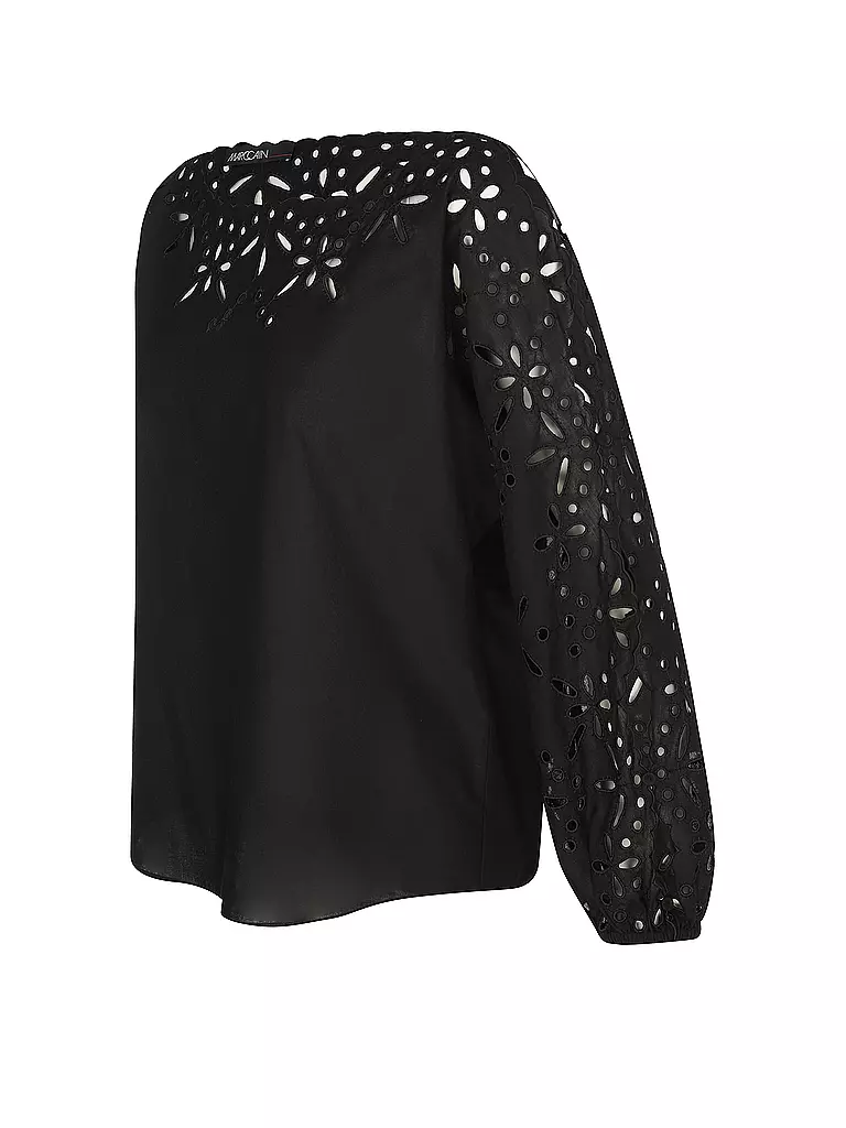 MARC CAIN Bluse schwarz