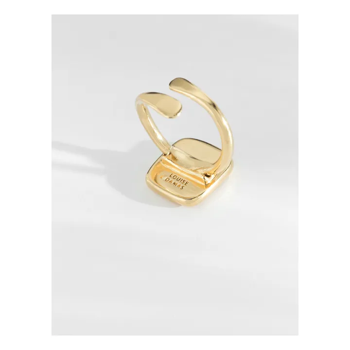 Louise Damas Bague Poire Georgia | Doré