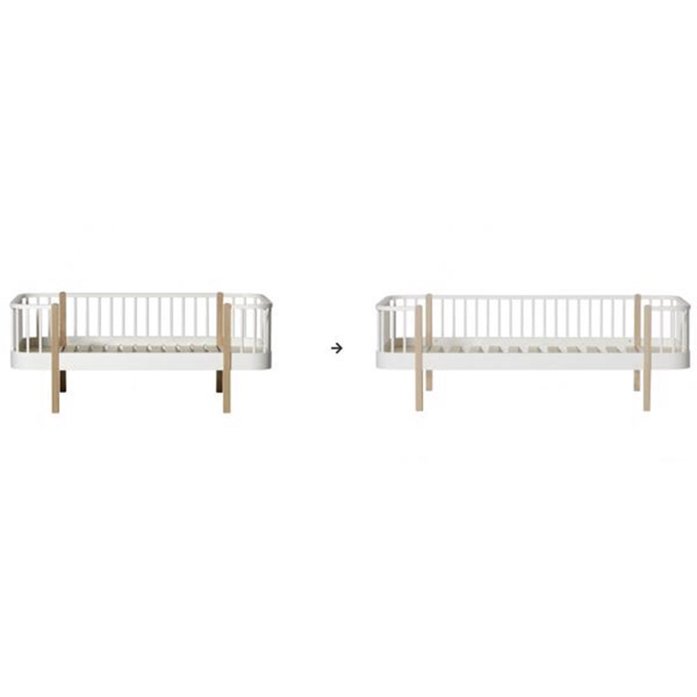 Køb Oliver Furniture Wood Ombygningskit Hvid/Eg