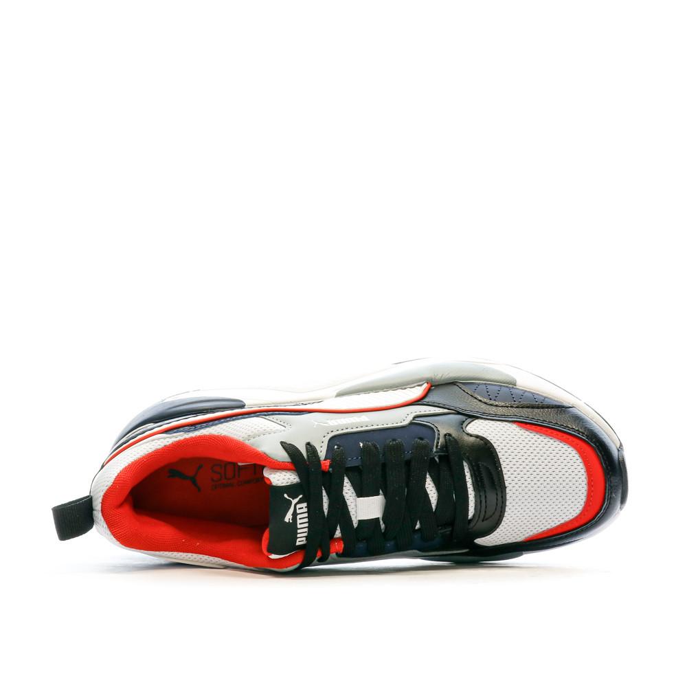 Puma Baskets Blanche/Noir/Gris Homme Puma X-ray 2 Square