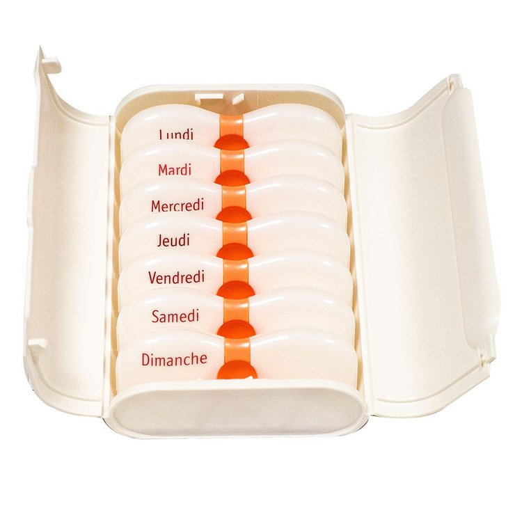 Pilbox Moov Pilulier semainier 7x2 cases